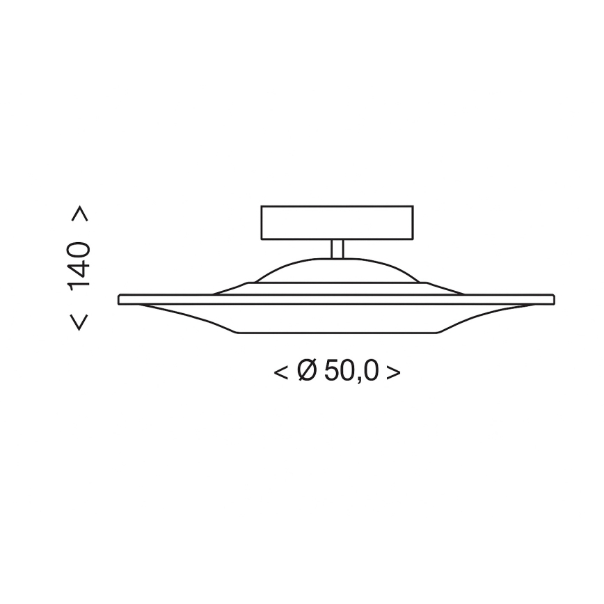 Brilagi - LED плафонен полилей VERANO LED/38W/230V