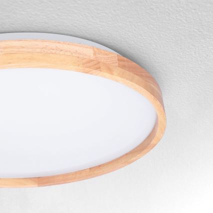 Brilagi - LED Плафониера ALSON LED/24W/230V дъб