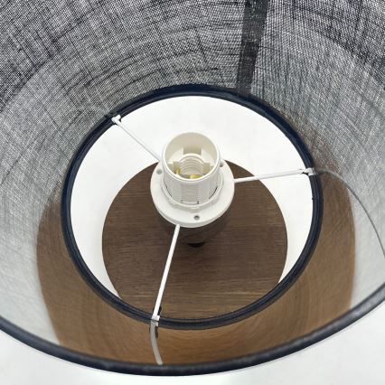 Brilagi - LED Плафониера ANTHONY 1xE14/60W/230V дъб орех/черен