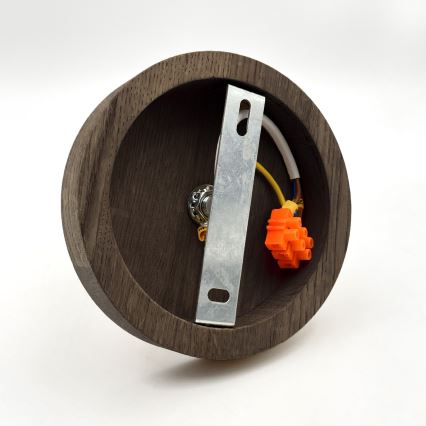 Brilagi - LED Плафониера ANTHONY 1xE14/60W/230V дъб орех/черен