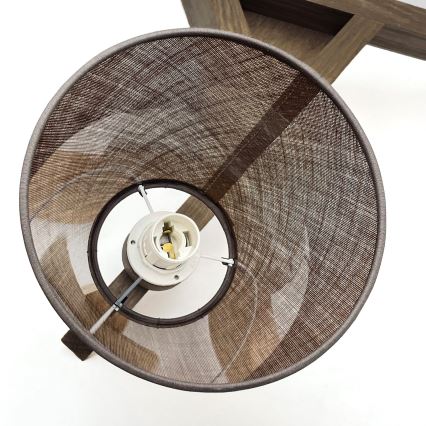 Brilagi - LED Плафониера ANTHONY 3xE14/40W/230V дъб орех/кафяво