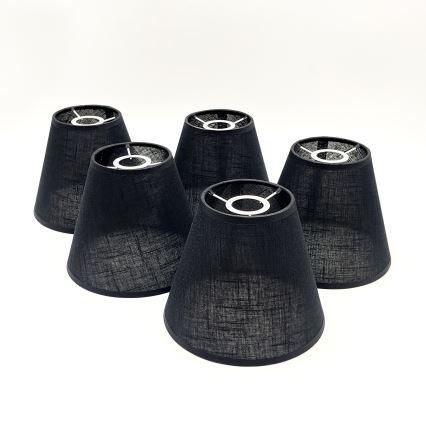 Brilagi - LED Плафониера ANTHONY 5xE14/40W/230V дъб орех/черен