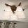 Brilagi - LED Плафониера ANTHONY 5xE14/40W/230V дъб орех/бяло