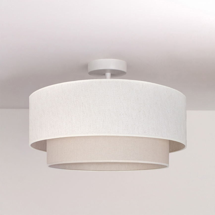 Brilagi - LED плафониера BOHO ECO 1xE27/10W/230V Ø 40 см кремава