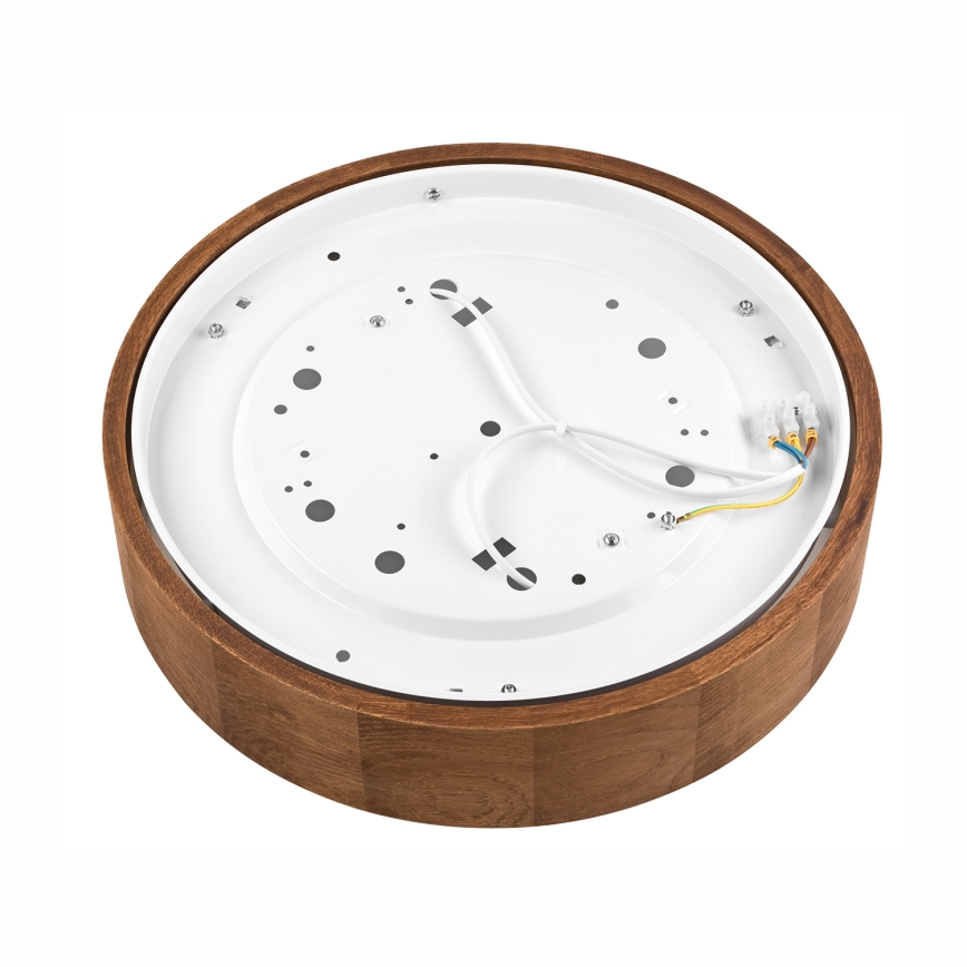 Brilagi - LED Плафониера CARVALHO 2xE27/60W/230V дъб череша Ø 37 см