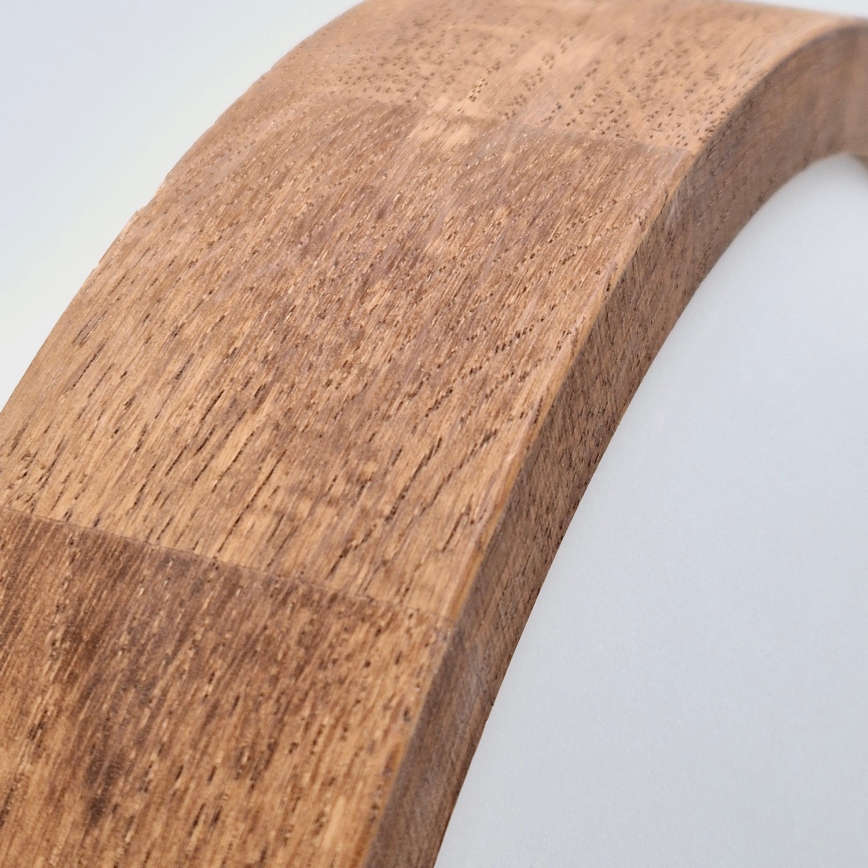 Brilagi - LED Плафониера CARVALHO SLIM 1xE27/60W/230V дъб череша Ø 27 см