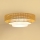 Brilagi - LED Плафониера CEDAR LUNETA LED/26W/230V бежов/кафяв/кремав
