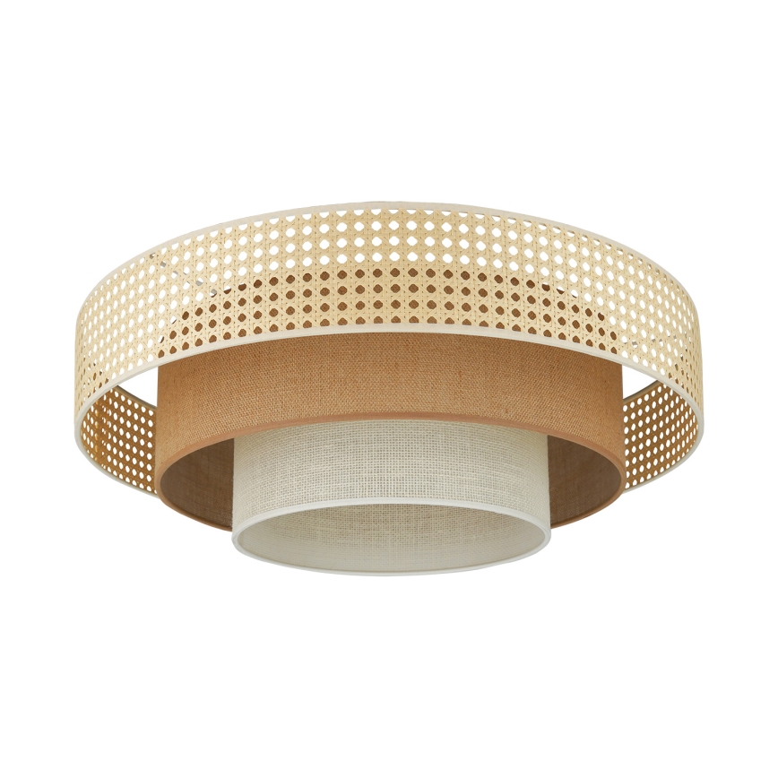 Brilagi - LED Плафониера CEDAR LUNETA LED/26W/230V бежов/кафяв/кремав
