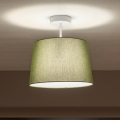 Brilagi - LED плафониера CERIA 1xE27/60W/230V Ø 30 см бяла/зелена