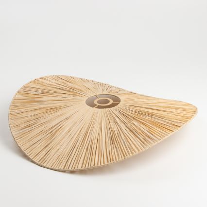 Brilagi - LED плафониера CERIA BOHO 1xE27/40W/230V диам. 60 см рафия