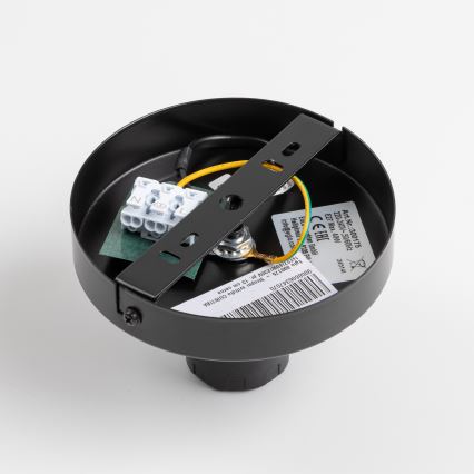 Brilagi - LED плафониера CERIA BOHO 1xE27/40W/230V диам. 60 см рафия