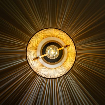 Brilagi - LED плафониера CERIA BOHO 1xE27/40W/230V Ø 28 см кафява