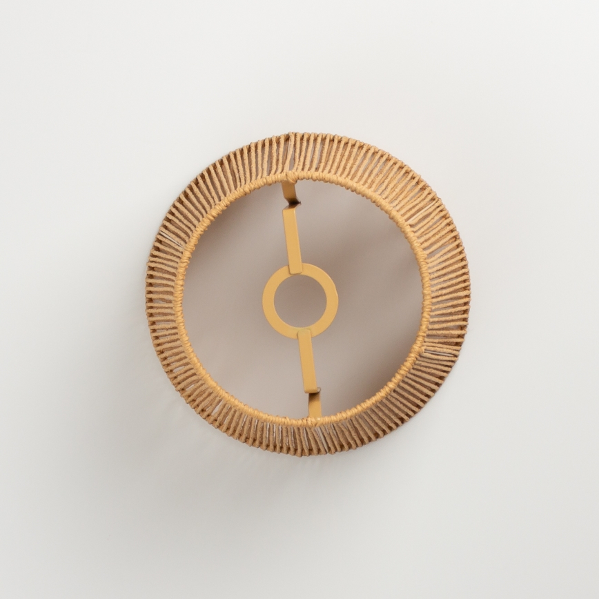 Brilagi - LED плафониера CERIA BOHO 1xE27/40W/230V Ø 28 см кафява