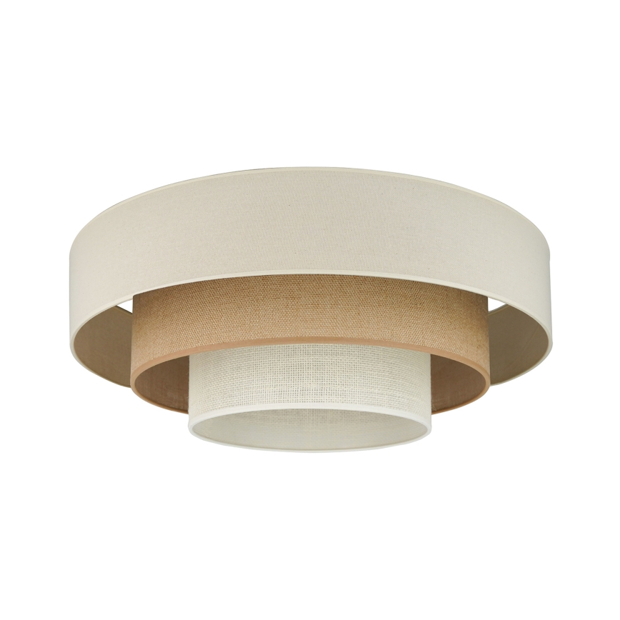 Brilagi - LED Плафониера DENVER LUNETA LED/12W/230V Ø 60 см 3000K/4000K/6400K бежов/кремав