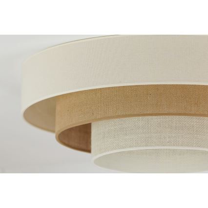 Brilagi - LED Плафониера DENVER LUNETA LED/12W/230V Ø 60 см 3000K/4000K/6400K бежов/кремав