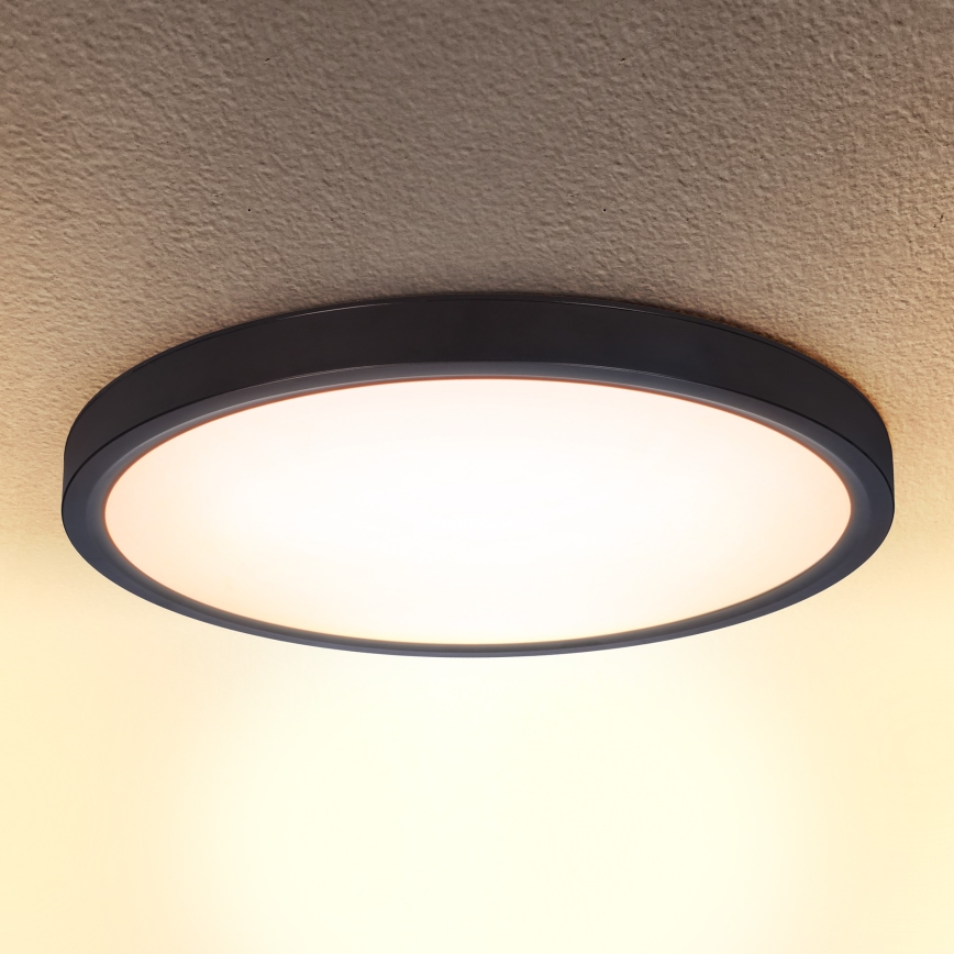Brilagi - LED Плафониера ESTELA LED/18W/230V черен