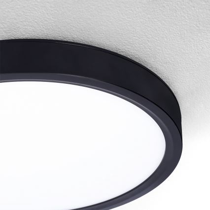 Brilagi - LED Плафониера ESTELA LED/18W/230V черен