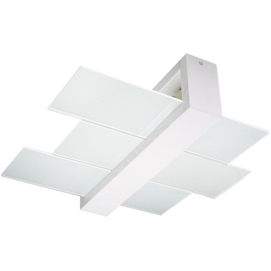 Brilagi -  LED Плафониера HERA 2xE27/7,5W/230V бял