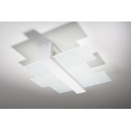 Brilagi -  LED Плафониера HERA 2xE27/7,5W/230V бял
