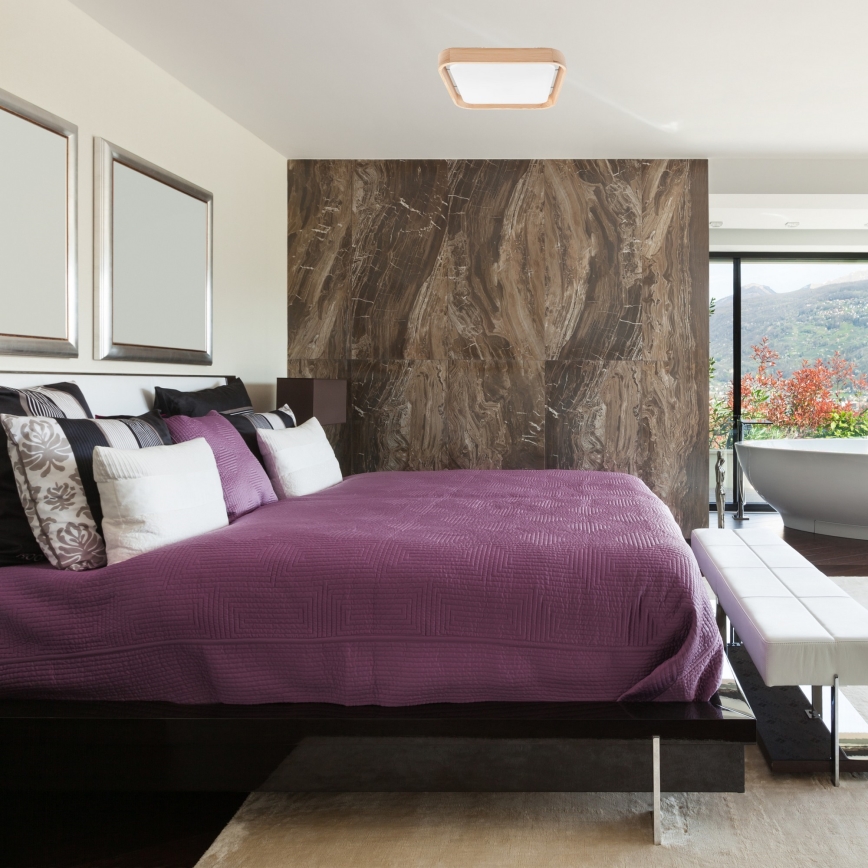 Brilagi - LED Димируем плафон MANAROLA CUBIC LED/24W/230V 3000-6500K бор + дистанционно управление