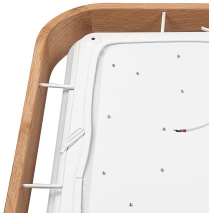Brilagi - LED Димируем плафон MANAROLA CUBIC LED/24W/230V 3000-6500K дъб + дистанционно управление