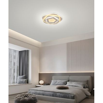 Brilagi - LED Димируем плафон MODERN MINI LED/53W/230V 3000/4000/6000K Ø 30 см + дистанционно управление