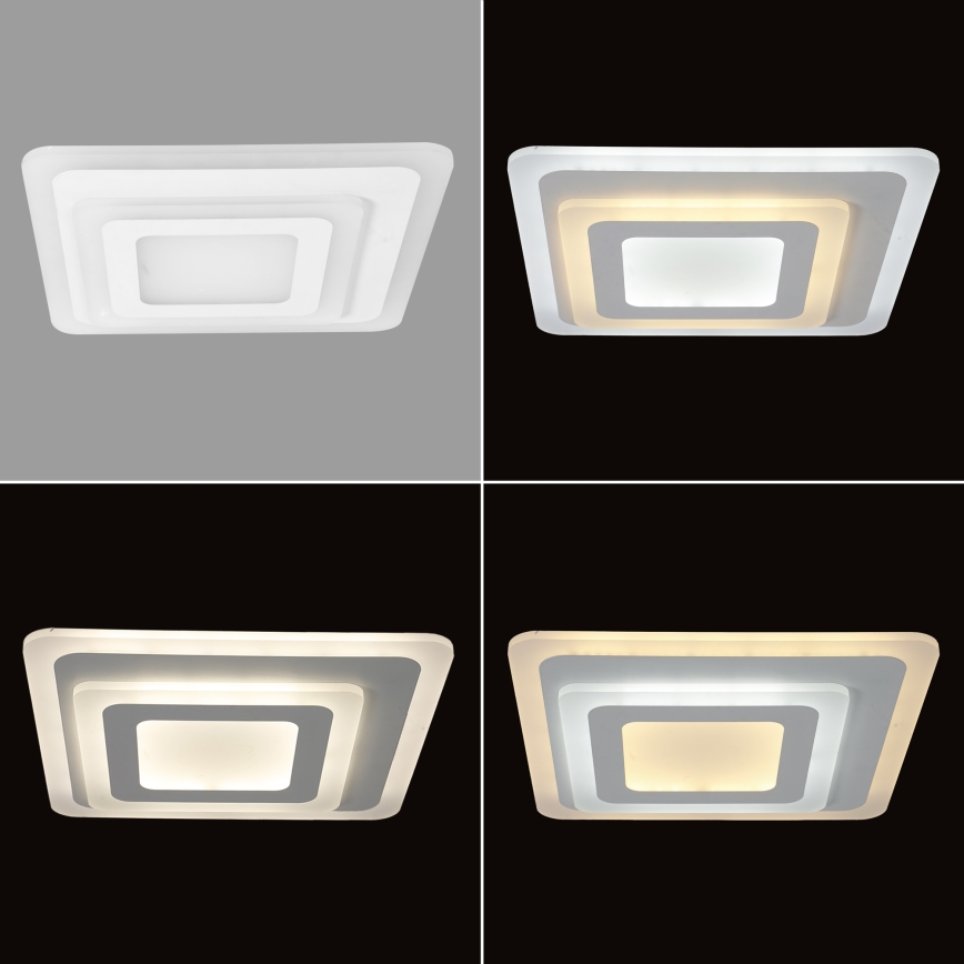 Brilagi - LED Димируем плафон MODERN MINI LED/65W/230V 3000/4000/6000K 37x37 см + дистанционно управление