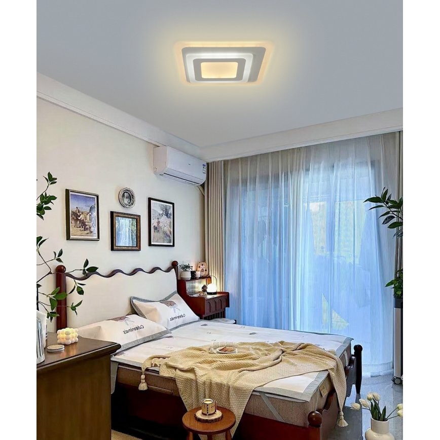 Brilagi - LED Димируем плафон MODERN MINI LED/65W/230V 3000/4000/6000K 37x37 см + дистанционно управление