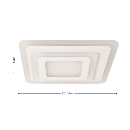 Brilagi - LED Димируем плафон MODERN MINI LED/65W/230V 3000/4000/6000K 37x37 см + дистанционно управление