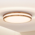 BRILAGI - LED Плафониера MOLINA LED/24W/230V дъб Ø 29 см
