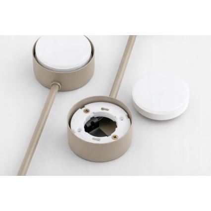 Brilagi - LED плафониера MONO 4xGX53/30W/230V бежова