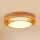 Brilagi - LED Плафониера MONTANA BOHO LED/26W/230V Ø 60 см кафяв