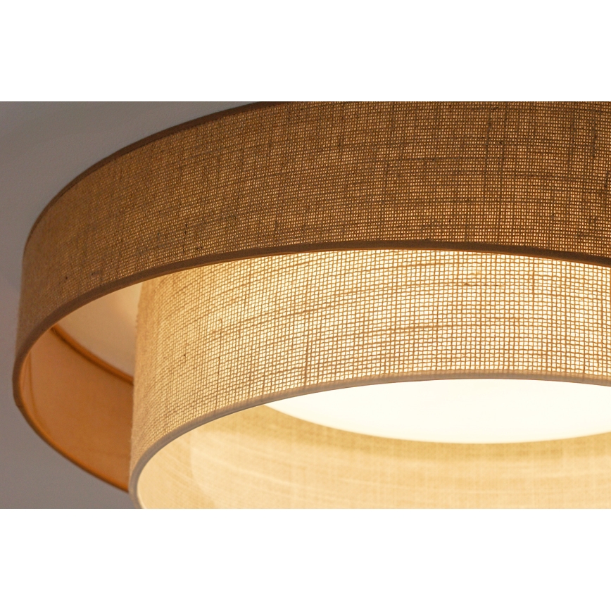 Brilagi - LED Плафониера SHINE LED/24W/230V Ø 60 см бежов/кремав