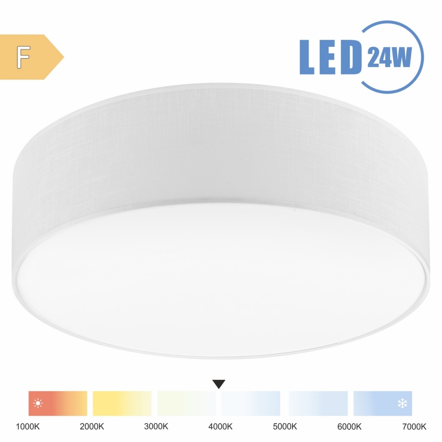 Brilagi - LED Плафониера SIRIJA LED/24W/230V Ø 45 см бял