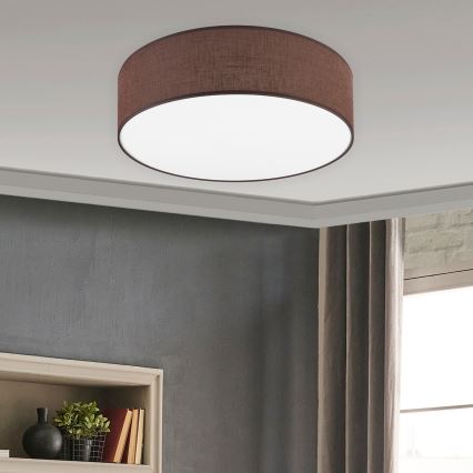 Brilagi - LED Плафониера SIRIJA LED/36W/230V Ø 45 см кафяв