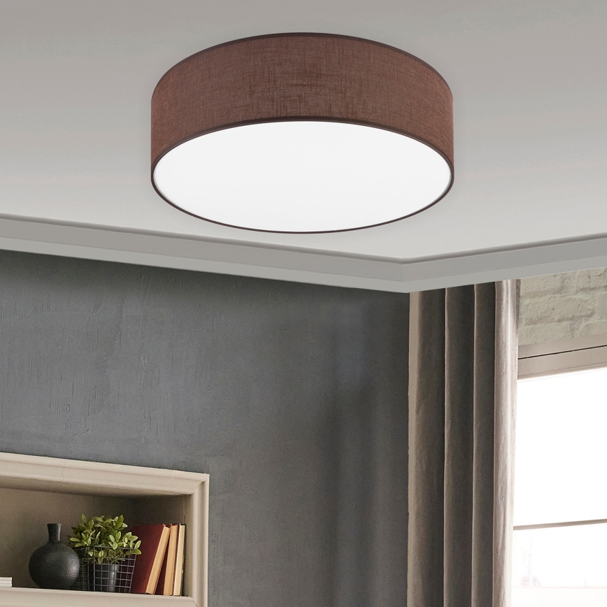 Brilagi - LED Плафониера SIRIJA LED/36W/230V Ø 45 см кафяв