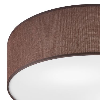 Brilagi - LED Плафониера SIRIJA LED/36W/230V Ø 45 см кафяв