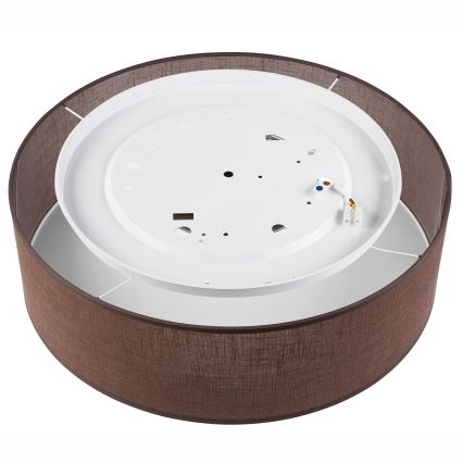 Brilagi - LED Плафониера SIRIJA LED/36W/230V Ø 45 см кафяв