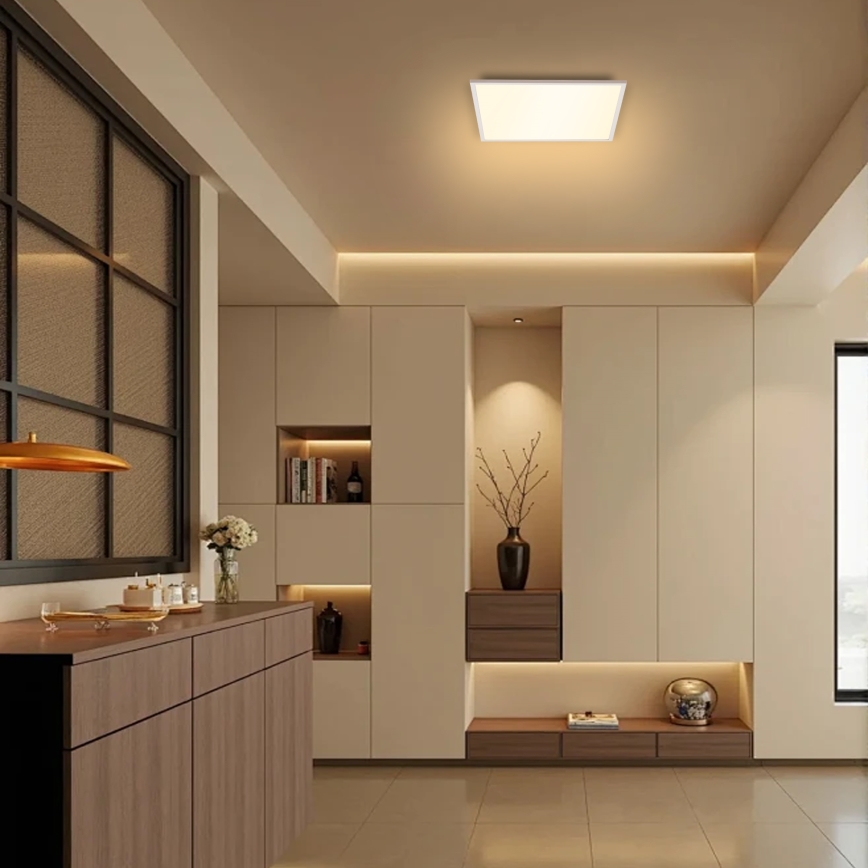 Brilagi - LED Плафониера SLIMFRAME LED/25W/230V 30x30 см бял