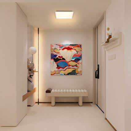 Brilagi - LED Плафониера SLIMFRAME LED/25W/230V 30x30 см бял