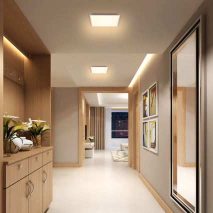 Brilagi - LED Плафониера SLIMFRAME LED/25W/230V 30x30 см бял