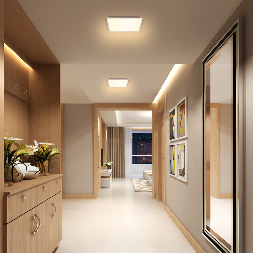 Brilagi - LED Плафониера SLIMFRAME LED/25W/230V 30x30 см бял