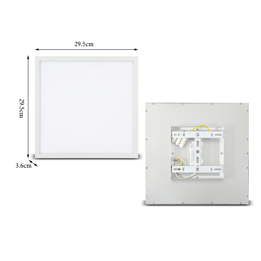 Brilagi - LED Плафониера SLIMFRAME LED/25W/230V 30x30 см бял