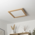 Brilagi - LED Плафониера SLIMFRAME WOOD LED/36W/230V 49,5x49,5 см кафяв