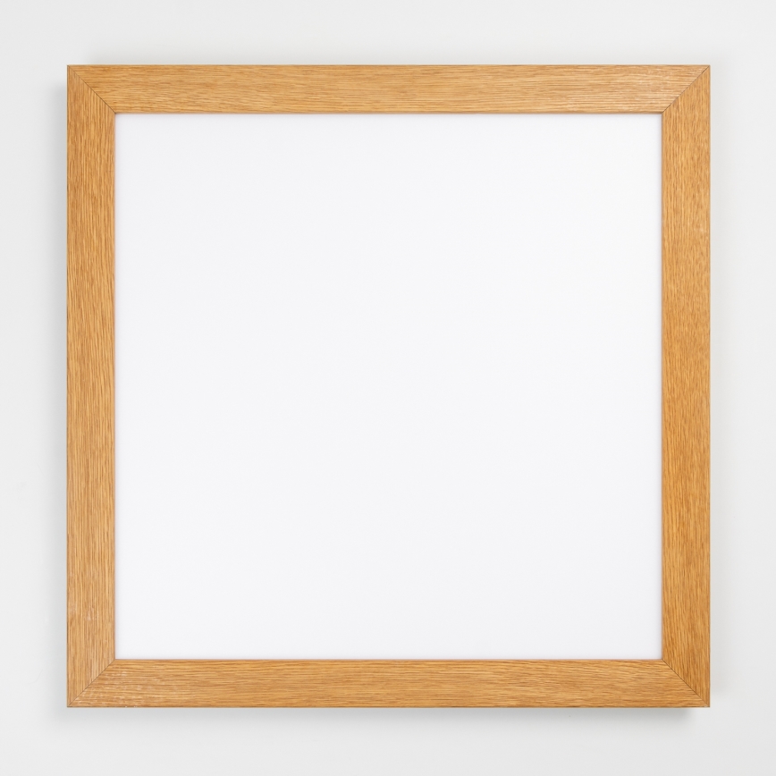 Brilagi - LED Плафониера SLIMFRAME WOOD LED/58W/230V 64x64 см кафяв