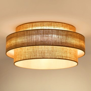 Brilagi - LED Плафониера SPACE YUTE LED/12W/230V Ø 50 см 3000K/4000K/6400K бежов