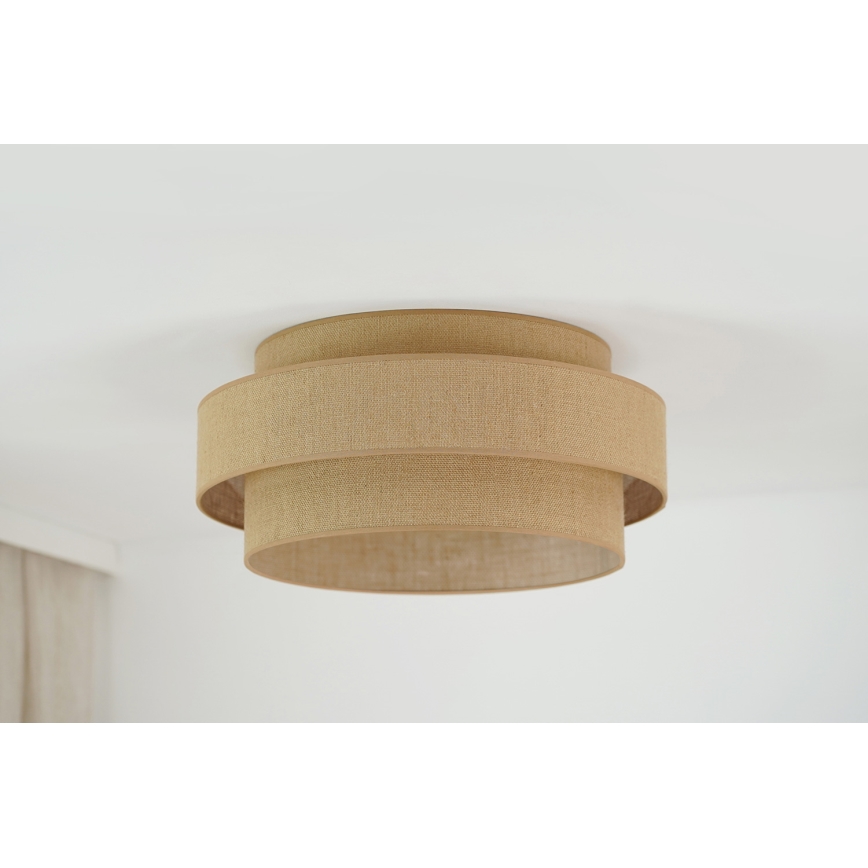 Brilagi - LED Плафониера SPACE YUTE LED/12W/230V Ø 50 см 3000K/4000K/6400K бежов