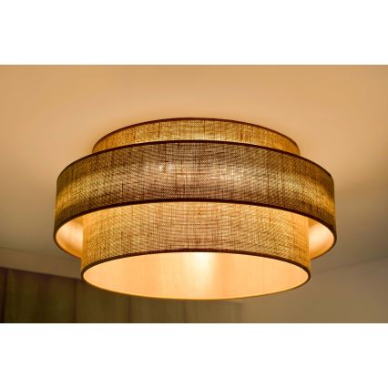 Brilagi - LED Плафониера SPACE YUTE LED/12W/230V Ø 50 см 3000K/4000K/6400K бежов