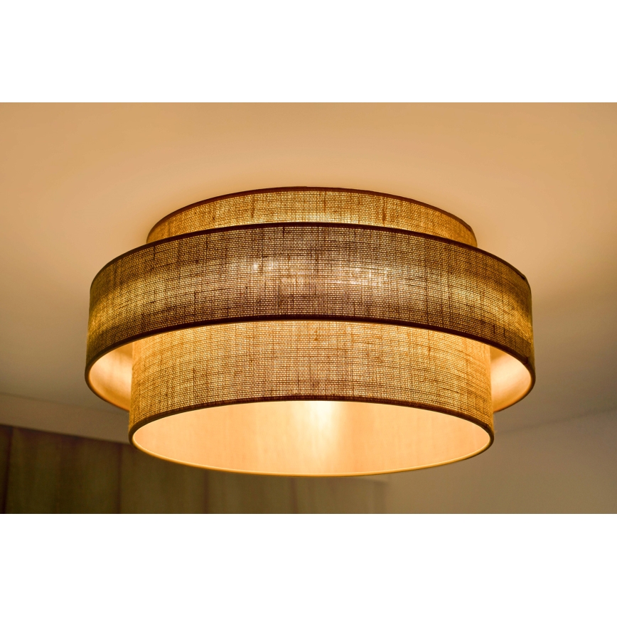 Brilagi - LED Плафониера SPACE YUTE LED/12W/230V Ø 50 см 3000K/4000K/6400K бежов