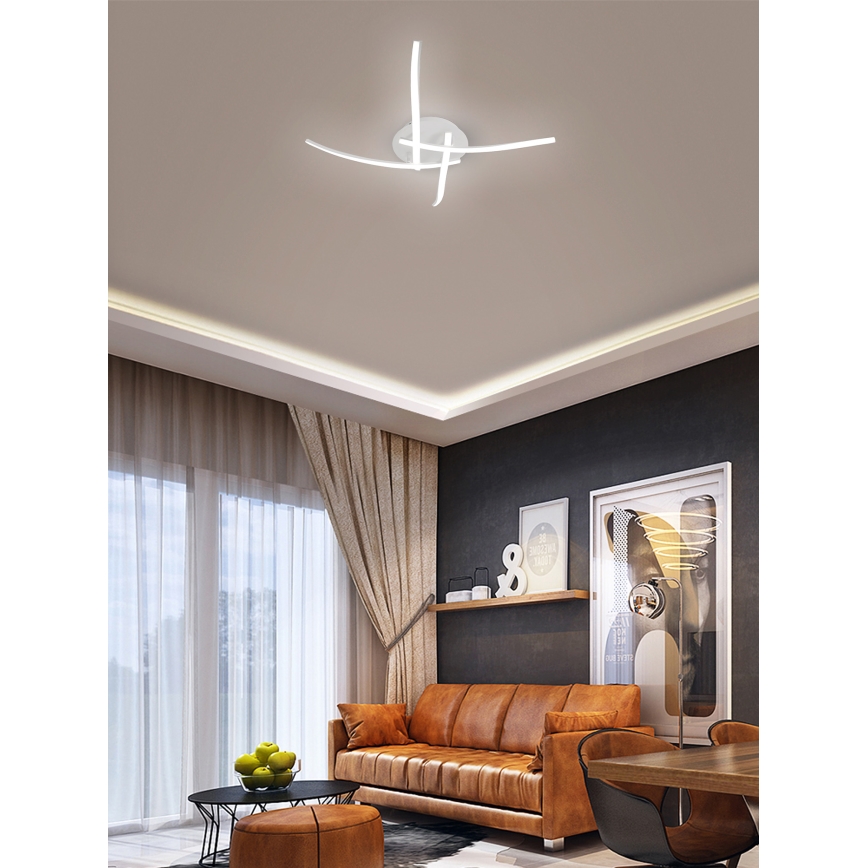 Brilagi - LED Плафониера STRIPES LED/32W/230V бял